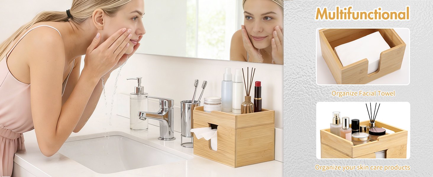 disposable face towel storage